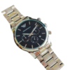 Armani Exchange Watches for Men – Classic Black Dial Stainless Steel Bracelet