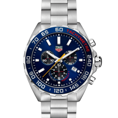 Luxury Tag Heuer Watches Formula 1 Blue Dial Stainless Steel Chronograph