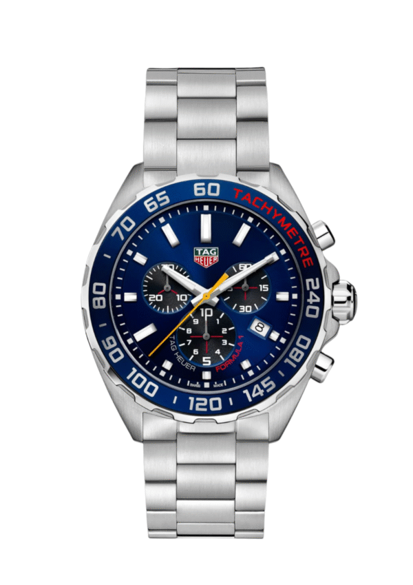 Luxury Tag Heuer Watches Formula 1 Blue Dial Stainless Steel Chronograph