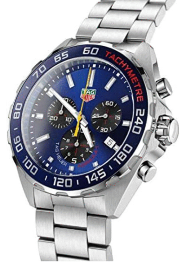 Tag Heuer Watches Formula 1 Blue Dial Stainless Steel Chronograph with Tachymeter