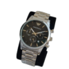 Armani exchange watches for men - it’s come with stainless steel strap with black dial