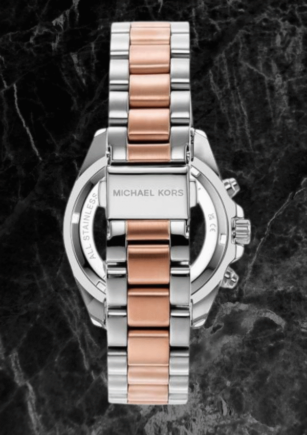 MK watches for women come with two-tone strap design